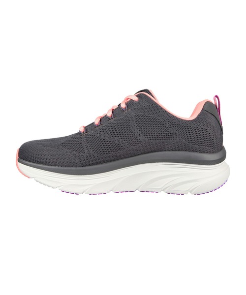 SKECHERS（スケッチャーズ）の「SKECHERS D'LUX WALKER-GET OASIS  / スケッチャーズ デラックス ウォーカー　-ゲット オアシス（スニーカー・レディース・チャコールグレー/ネイビー×ホワイト/ブラック・23cm/22.5cm/24cm/24.5cm/25cm/23.5cm）」の10枚目の写真