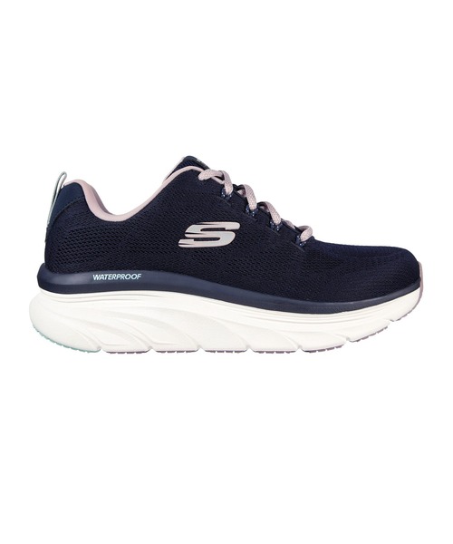 SKECHERS（スケッチャーズ）の「SKECHERS D'LUX WALKER-GET OASIS  / スケッチャーズ デラックス ウォーカー　-ゲット オアシス（スニーカー・レディース・チャコールグレー/ネイビー×ホワイト/ブラック・23cm/22.5cm/24cm/24.5cm/25cm/23.5cm）」の13枚目の写真