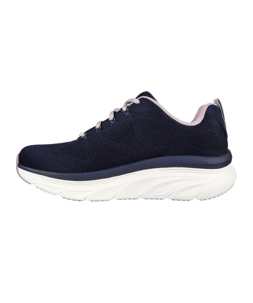 SKECHERS（スケッチャーズ）の「SKECHERS D'LUX WALKER-GET OASIS  / スケッチャーズ デラックス ウォーカー　-ゲット オアシス（スニーカー・レディース・チャコールグレー/ネイビー×ホワイト/ブラック・23cm/22.5cm/24cm/24.5cm/25cm/23.5cm）」の14枚目の写真