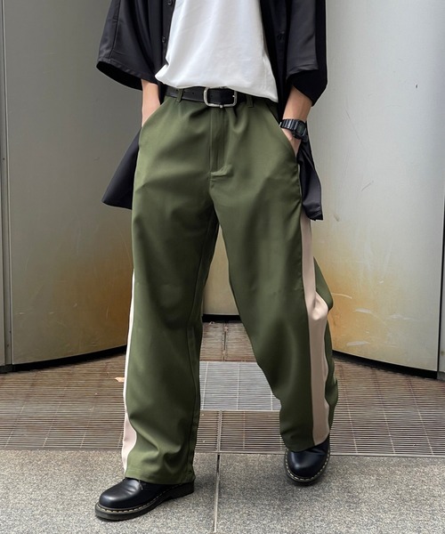 kutir(クティール)の「サイドライントラックスラックス(その他パンツ・メンズ・ブラック/グレー/カーキ・SMALL/MEDIUM/LARGE)」の21枚目の写真