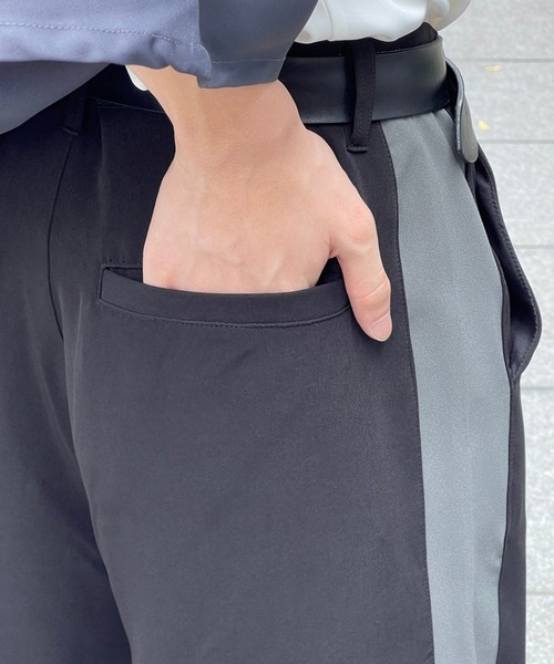 kutir(クティール)の「サイドライントラックスラックス(その他パンツ・メンズ・ブラック/グレー/カーキ・SMALL/MEDIUM/LARGE)」の12枚目の写真