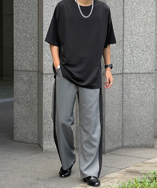 kutir(クティール)の「サイドライントラックスラックス(その他パンツ・メンズ・ブラック/グレー/カーキ・SMALL/MEDIUM/LARGE)」の16枚目の写真