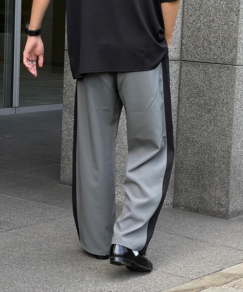 kutir(クティール)の「サイドライントラックスラックス(その他パンツ・メンズ・ブラック/グレー/カーキ・SMALL/MEDIUM/LARGE)」の20枚目の写真
