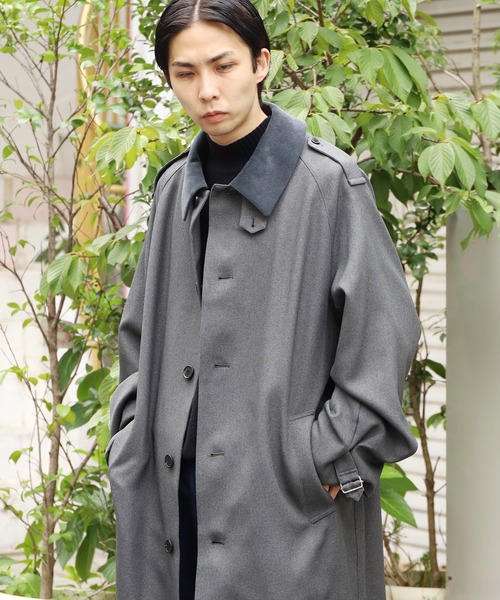 MACKINTOSH PHILOSOPHY（ﾏｯｷﾝﾄｯｼｭ ﾌｨﾛｿﾌｨｰ）の「▲MACKINTOSH PHILOSOPHY/マッキントッシュフィロソフィー GREY LABEL【CRAWLEY(クローリー)】トレンチコート ロングコート（トレンチコート・メンズ・ベージュ/カーキ/チャコール・6/7）」の17枚目の写真
