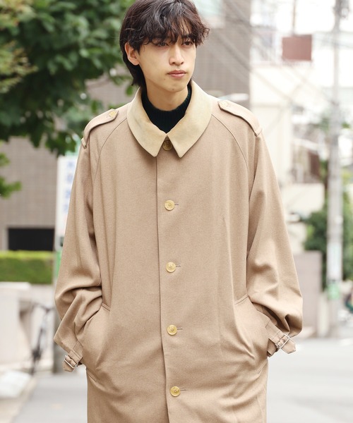 MACKINTOSH PHILOSOPHY（ﾏｯｷﾝﾄｯｼｭ ﾌｨﾛｿﾌｨｰ）の「▲MACKINTOSH PHILOSOPHY/マッキントッシュフィロソフィー GREY LABEL【CRAWLEY(クローリー)】トレンチコート ロングコート（トレンチコート・メンズ・ベージュ/カーキ/チャコール・6/7）」の19枚目の写真