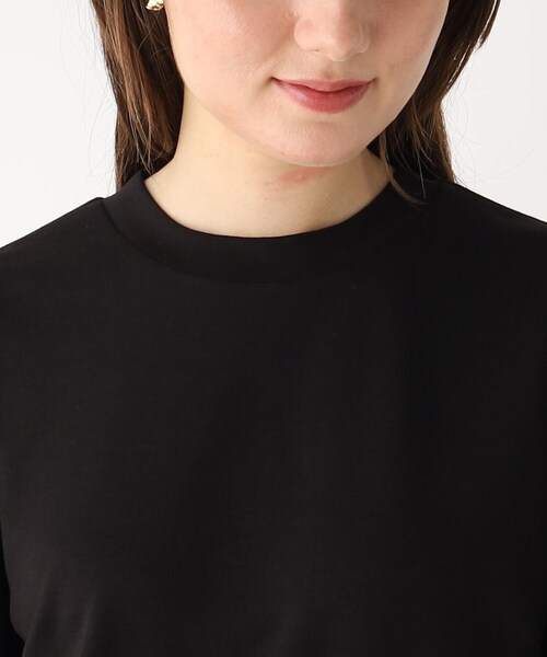 index（インデックス）の「◆オーガンジースリーブ ドッキングトップス【WEB限定サイズ】（Tシャツ/カットソー・レディース・ライトブルー/ブラック/ホワイト系・40/38/42/36）」の7枚目の写真