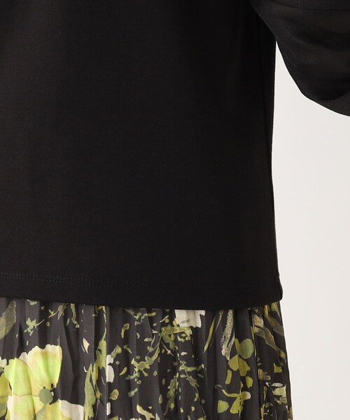 index（インデックス）の「◆オーガンジースリーブ ドッキングトップス【WEB限定サイズ】（Tシャツ/カットソー・レディース・ライトブルー/ブラック/ホワイト系・40/38/42/36）」の10枚目の写真