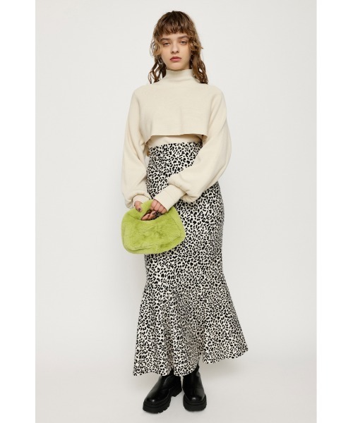 SLY（スライ）の「MANY WAY BOLERO&TOPS SET ボレロ トップス セット ニット（ニット/セーター・レディース・クリアレッド/ブラック/アイボリー/イエロー系その他・FREE）」の10枚目の写真