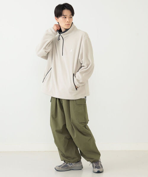 BEAMS HEART(ビームスハート)の「BEAMS HEART / バルーン カーゴ パンツ(カーゴパンツ・メンズ・ブラック/オリーブ・SMALL/MEDIUM/LARGE)」の7枚目の写真