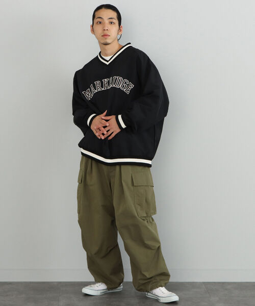 BEAMS HEART(ビームスハート)の「BEAMS HEART / バルーン カーゴ パンツ(カーゴパンツ・メンズ・ブラック/オリーブ・SMALL/MEDIUM/LARGE)」の10枚目の写真