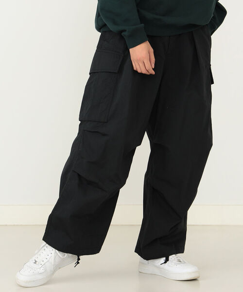 BEAMS HEART(ビームスハート)の「BEAMS HEART / バルーン カーゴ パンツ(カーゴパンツ・メンズ・ブラック/オリーブ・SMALL/MEDIUM/LARGE)」の3枚目の写真