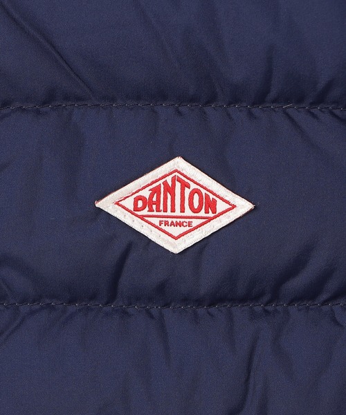 DANTON（ダントン）の「DANTON | キッズ インナーダウンクルーベスト（ダウンベスト・キッズ・ブラック/レッド/アイボリー/ブルー・135/115/95）」の13枚目の写真