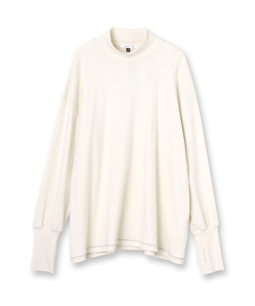INDIVI(インディヴィ)の「【LIFE】オーガニックハイネックトップス(Tシャツ/カットソー・レディース・ナチュラル・38)」の13枚目の写真