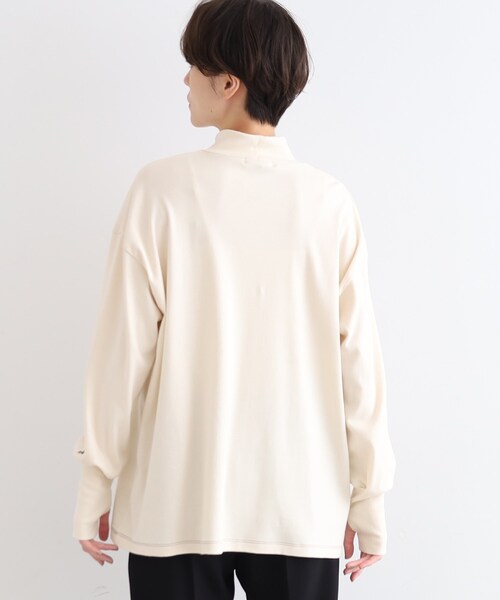 INDIVI(インディヴィ)の「【LIFE】オーガニックハイネックトップス(Tシャツ/カットソー・レディース・ナチュラル・38)」の10枚目の写真