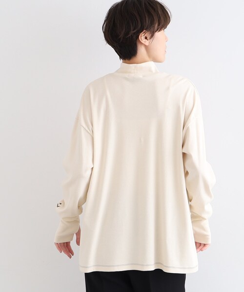 INDIVI(インディヴィ)の「【LIFE】オーガニックハイネックトップス(Tシャツ/カットソー・レディース・ナチュラル・38)」の5枚目の写真