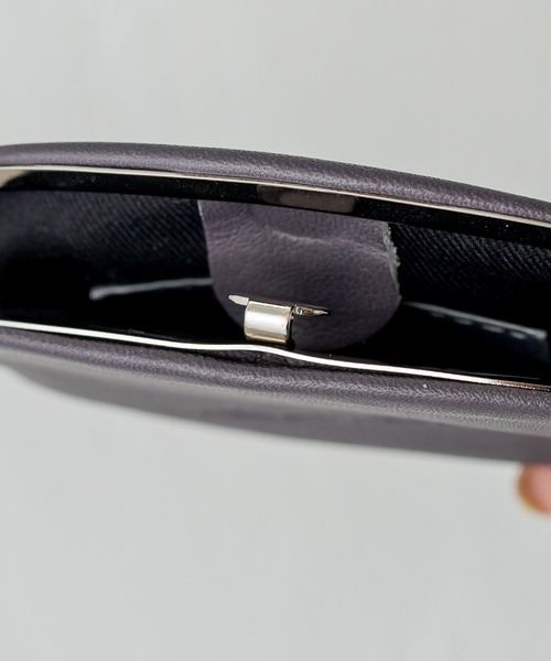 【極美品】ear PAPILLONNER NO1314 コインケース ブラック kawa-kawa(カワカワ)】NO1314 coin case/アクセケース（コイン