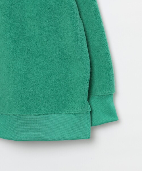 coen（コーエン）の「FreeSpeech(フリースピーチ)別注ラグランクルーネックフリース（スウェット・キッズ・ケリー/ブラック・130/120/150/110/100/140）」の22枚目の写真