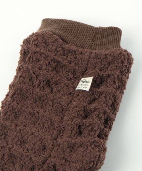 studio CLIP（スタディオクリップ）の「ワッフルボアルームソックス（ソックス/靴下・レディース・ブラウン/ベージュ・FREE）」の3枚目の写真