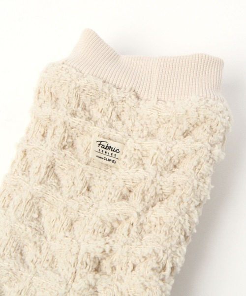 studio CLIP（スタディオクリップ）の「ワッフルボアルームソックス（ソックス/靴下・レディース・ブラウン/ベージュ・FREE）」の6枚目の写真