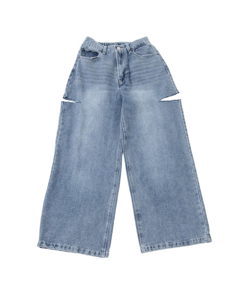 Dita Muaj.（ディータムアージュ）の「サイドカットワイドデニムパンツ