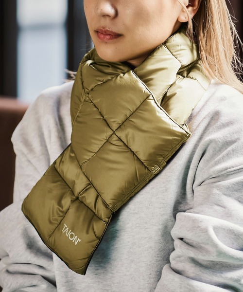 TAION ベーシックダウンスカーフ TAION-201A（マフラー）｜TAION