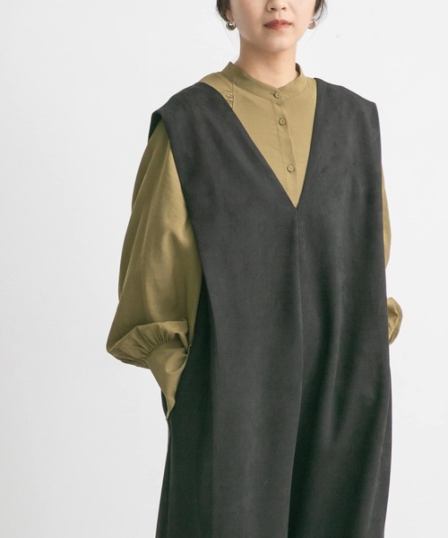 KBF（ケイビーエフ）の「ギャザースリーブトップス（シャツ/ブラウス・レディース・ブラック/カーキ/アイボリー・ONE）」の16枚目の写真