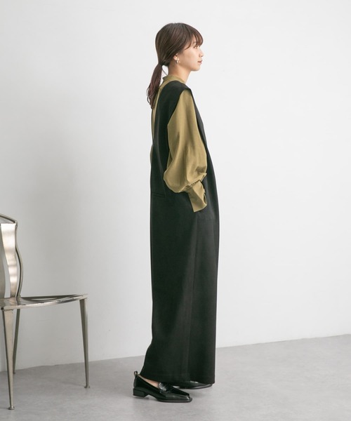 KBF（ケイビーエフ）の「ギャザースリーブトップス（シャツ/ブラウス・レディース・ブラック/カーキ/アイボリー・ONE）」の21枚目の写真