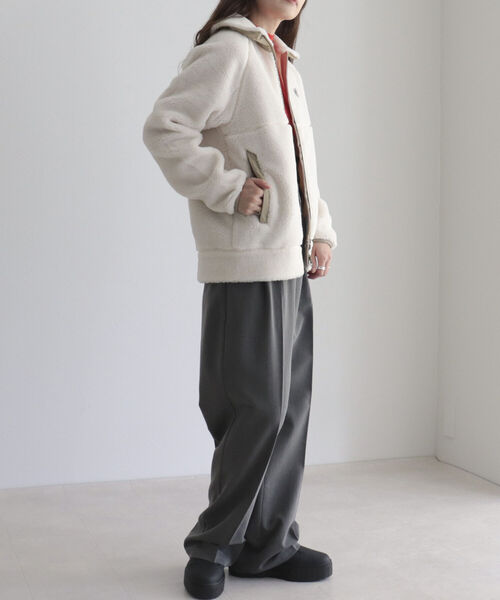 HELLY HANSEN（ヘリーハンセン）の「【HELLY HANSEN/ヘリーハンセン】FIBERPILE Jacket（ブルゾン・レディース・ネイビー/アイボリー・M/L）」の4枚目の写真