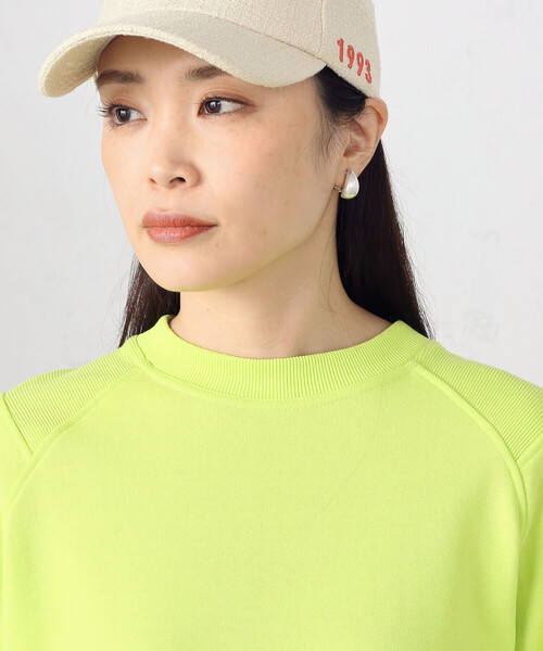COMME CA ISM(コムサイズム)の「裏毛 トレーナー(スウェット・レディース・イエロー×グリーン/ベージュ/アイボリー/ブラック・MEDIUM/LARGE)」の16枚目の写真