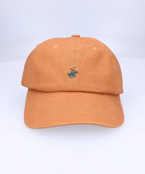 BEVERLY HILLS POLO CLUB(ビバリーヒルズポロクラブ)の「【BEVERLY HILLS POLO CLUB】BHPCローキャップ(キャップ・レディース・ブラック/オレンジ/ベージュ・フリー)」の4枚目の写真