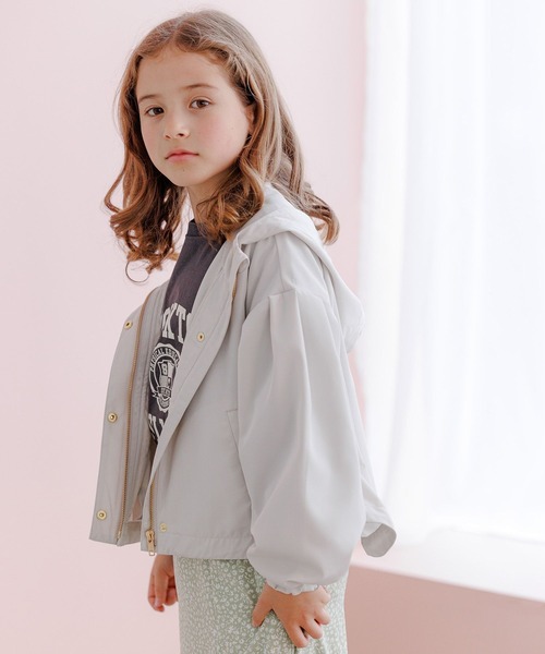 GLOBAL WORK（グローバルワーク）の「ワンダブルゾン／フーディ/162604（ブルゾン・キッズ・グリーン系その他6/アイボリー・100cm/110cm/120cm/130cm/140cm/150cm/160cm）」の8枚目の写真