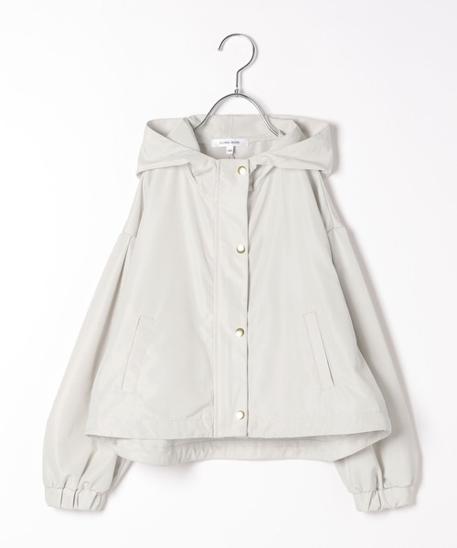 GLOBAL WORK（グローバルワーク）の「ワンダブルゾン／フーディ/162604（ブルゾン・キッズ・グリーン系その他6/アイボリー・100cm/110cm/120cm/130cm/140cm/150cm/160cm）」の9枚目の写真