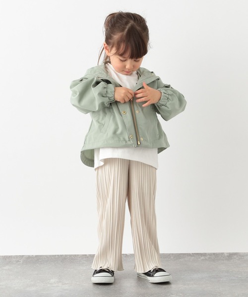 GLOBAL WORK（グローバルワーク）の「ワンダブルゾン／フーディ/162604（ブルゾン・キッズ・グリーン系その他6/アイボリー・100cm/110cm/120cm/130cm/140cm/150cm/160cm）」の22枚目の写真