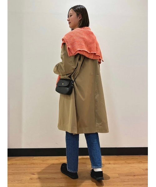 PLUS ONE（プラスワン）の「【PLUS ONE】ステンカラーコート（ステンカラーコート・メンズ・ブラック/ベージュ・M/L/XL）」の14枚目の写真