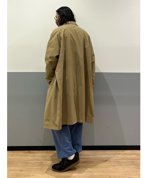 PLUS ONE（プラスワン）の「【PLUS ONE】ステンカラーコート（ステンカラーコート・メンズ・ブラック/ベージュ・M/L/XL）」の11枚目の写真
