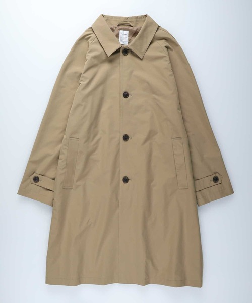 PLUS ONE（プラスワン）の「【PLUS ONE】ステンカラーコート（ステンカラーコート・メンズ・ブラック/ベージュ・M/L/XL）」の3枚目の写真