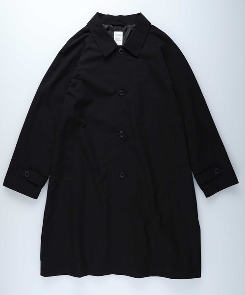 PLUS ONE（プラスワン）の「【PLUS ONE】ステンカラーコート（ステンカラーコート・メンズ・ブラック/ベージュ・M/L/XL）」の4枚目の写真