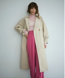 【emmi atelier】ハイウエストタックパンツ