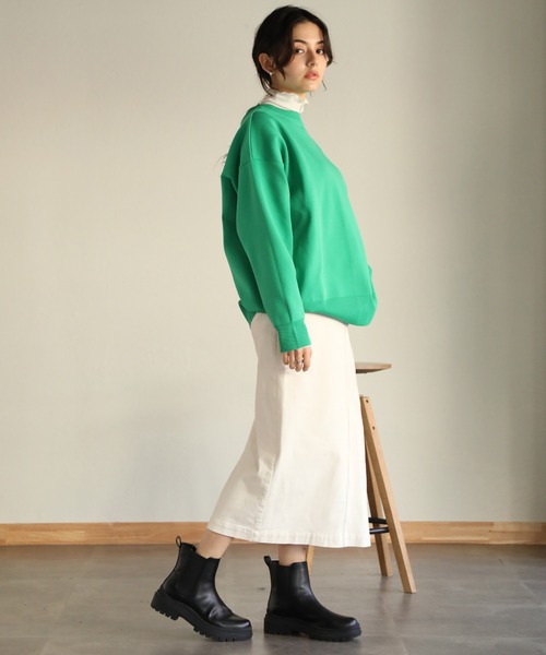 aity(アイティ)の「2wayカーディガン(カーディガン/ボレロ・レディース・ベージュ/レッド/グリーン/ブラック/オフホワイト・M)」の14枚目の写真