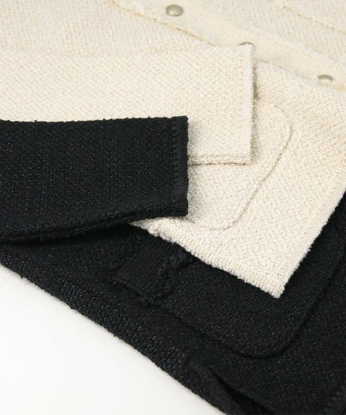 Gready Brilliant（グレディブリリアン）の「綿混ツィード調フリンジV