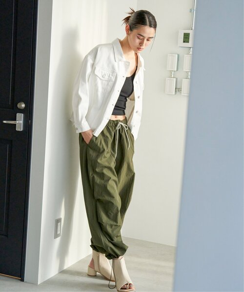 VENCEEXCHANGE（ヴァンスエクスチェンジ）の「カットオフデニムジャケット（デニムジャケット・レディース・ブラック/オフホワイト/ブルー系その他・M）」の16枚目の写真