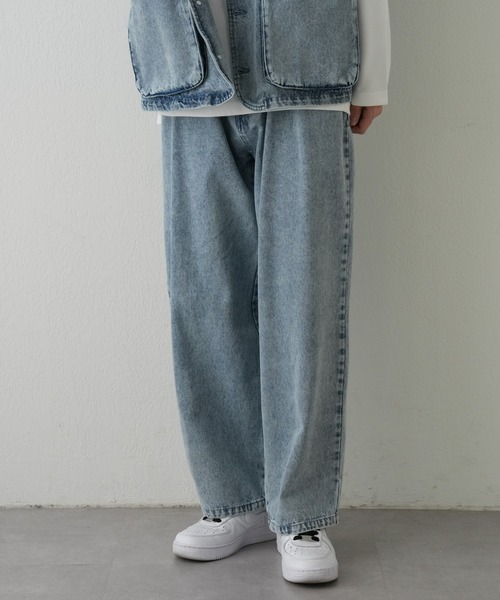 COLONY 2139（コロニートゥーワンスリーナイン）の「バギーデニムパンツ（デニムパンツ・メンズ・スカイブルー/グレー/ブルー・MEDIUM/LARGE/X-LARGE）」の3枚目の写真