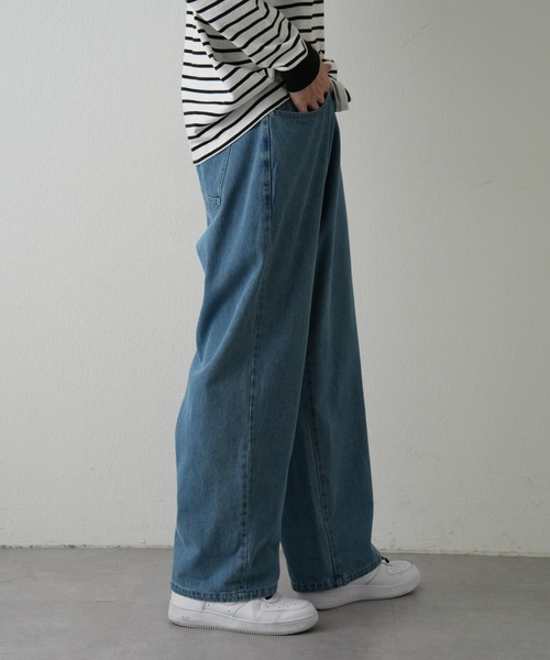 COLONY 2139（コロニートゥーワンスリーナイン）の「バギーデニムパンツ（デニムパンツ・メンズ・スカイブルー/グレー/ブルー・MEDIUM/LARGE/X-LARGE）」の6枚目の写真
