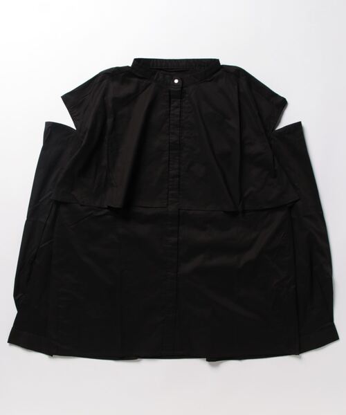 ブラウス シャツ ブロードカットスリーブフライヨークタックブラウス レディース STYLEBLOCK ブラウス シャツ ブロードカットスリーブフライ