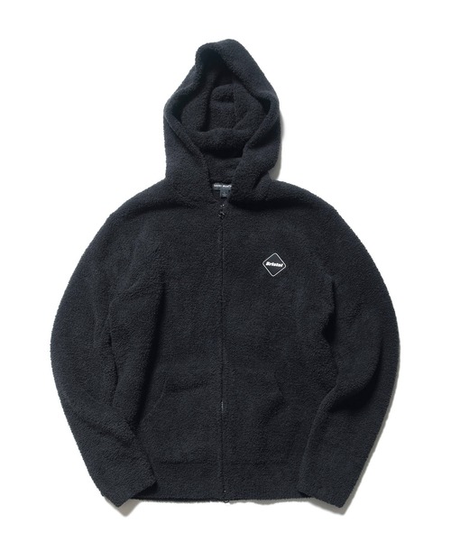 F.C.Real Bristol(エフシーレアルブリストル)の「BAREFOOT DREAMS PILE ZIP UP HOODIE(パーカー・メンズ・ブラック・SMALL/MEDIUM/X-SMALL/LARGE/X-LARGE)」の9枚目の写真