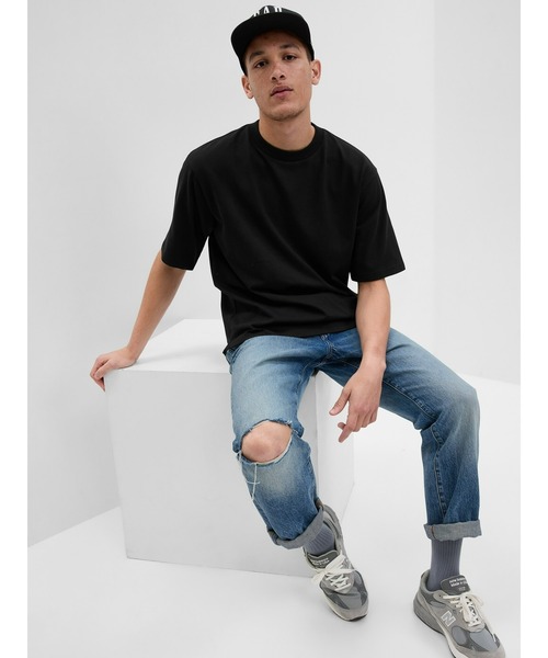 GAP(ギャップ)の「オーバーサイズTシャツ(Tシャツ/カットソー・メンズ・ホワイト/ホワイト系その他/ブルー/ブラック・L/XL/XS/S/M)」の8枚目の写真