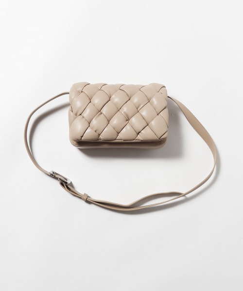 JW PEI(ジェイダブリューペイ)の「▲JW PEI/ジェイダブリューペイ Maze Bags ショルダーバッグ 肩掛け(ショルダーバッグ・レディース・ベージュ/ブラック/ブルー/ホワイト・FREE)」の19枚目の写真