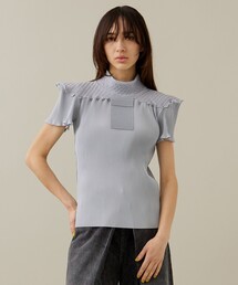kotohayokozawa | 【kotohayokozawa/コトハヨコザワ】シュリンクショートスリーブトップ(Tシャツ/カットソー)