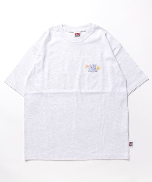 BEN DAVIS(ベンデイビス)の「【BEN DAVIS/ベンデイビス】バックプリント ワンポイントブランドロゴ Tシャツ Y2K(Tシャツ/カットソー・メンズ・チャコールグレー/ホワイト/オフホワイト/ピンク/ブルー/グリーン/その他/ホワイト系その他・SMALL/MEDIUM/LARGE/X-LARGE)」の1枚目の写真