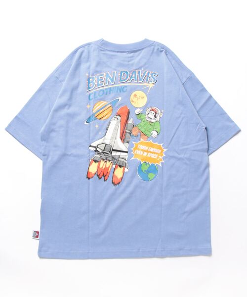BEN DAVIS(ベンデイビス)の「【BEN DAVIS/ベンデイビス】バックプリント ワンポイントブランドロゴ Tシャツ Y2K(Tシャツ/カットソー・メンズ・チャコールグレー/ホワイト/オフホワイト/ピンク/ブルー/グリーン/その他/ホワイト系その他・SMALL/MEDIUM/LARGE/X-LARGE)」の7枚目の写真